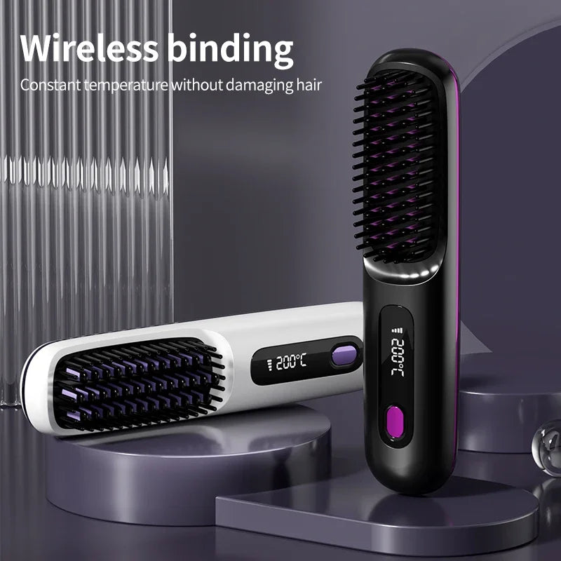 Compact Cordless Hair Styler with USB Charging