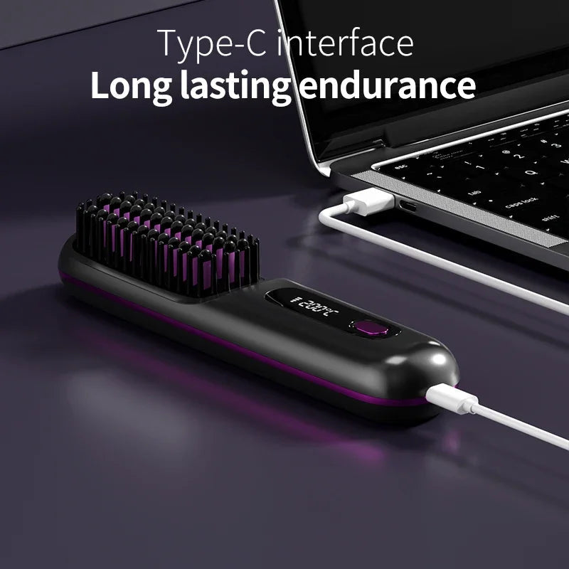Compact Cordless Hair Styler with USB Charging