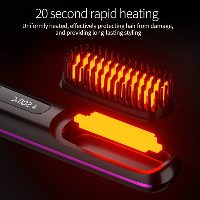 Compact Cordless Hair Styler with USB Charging