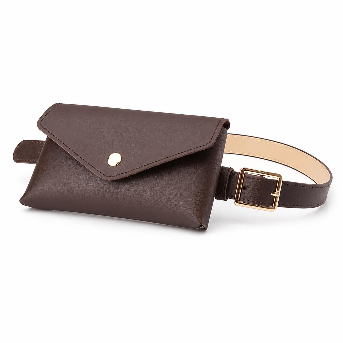 Compact Envelope Flap Belt Bag