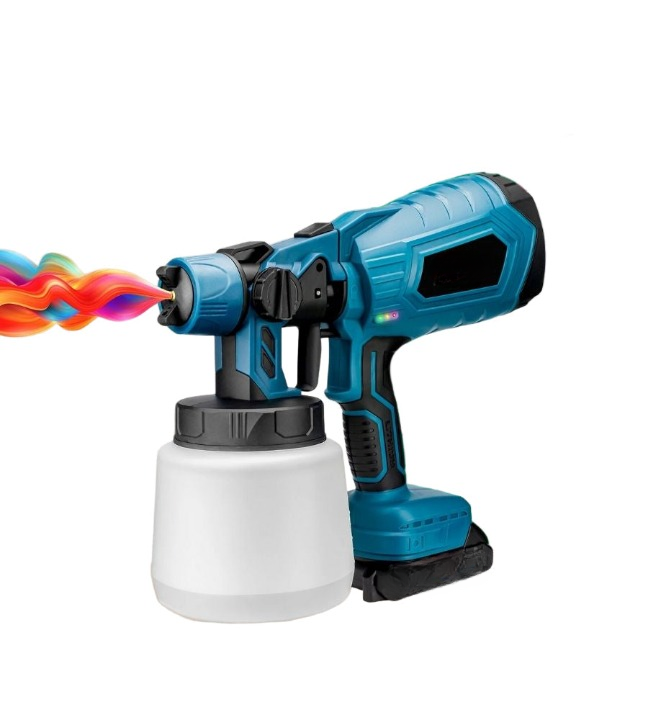 Cordless Electric Paint Spray Gun for Fast Painting