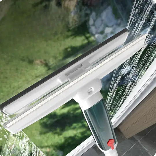 Double-Action Telescopic Window Cleaner