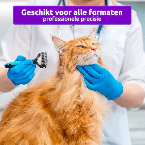 Dual-Sided Pet Deshedding Comb – SmoothGroom