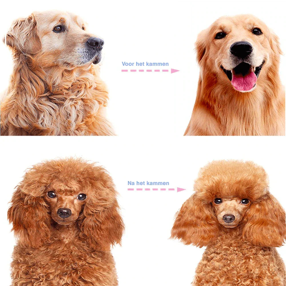 Dual-Sided Pet Deshedding Comb – SmoothGroom