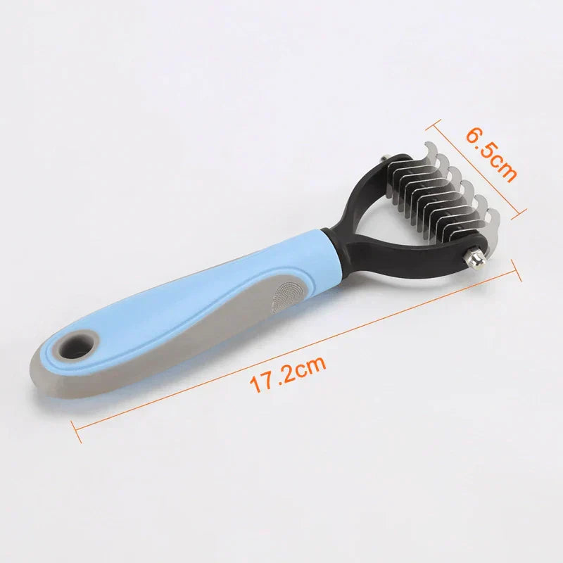 Dual-Sided Pet Deshedding Comb – SmoothGroom