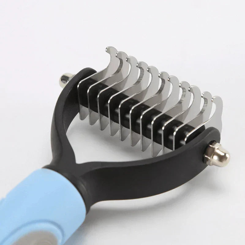 Dual-Sided Pet Deshedding Comb – SmoothGroom