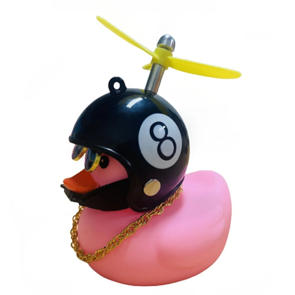 Duck Bike Bell with Helmet