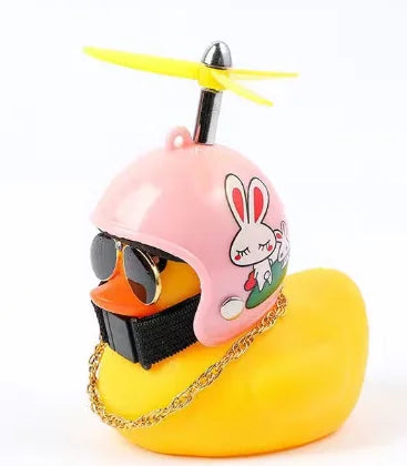 Duck Bike Bell with Helmet