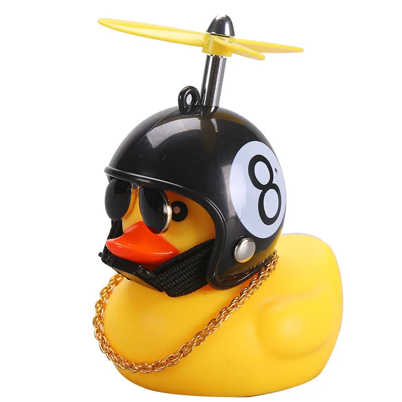 Duck Bike Bell with Helmet