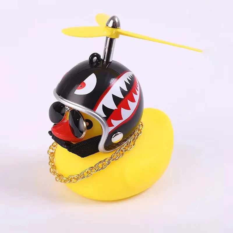 Duck Bike Bell with Helmet