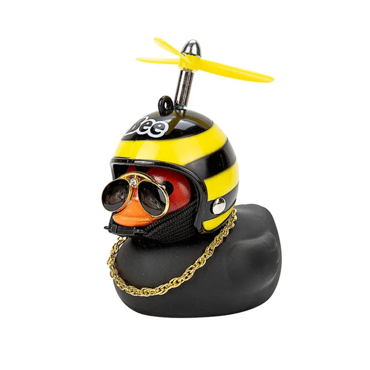 Duck Bike Bell with Helmet