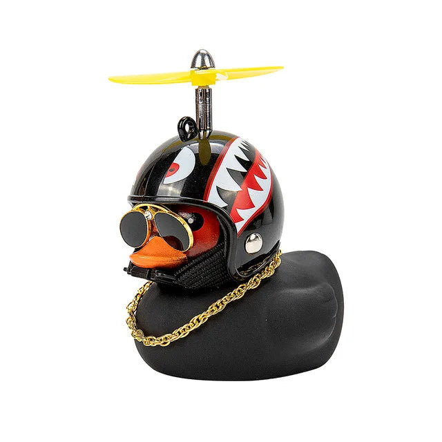 Duck Bike Bell with Helmet
