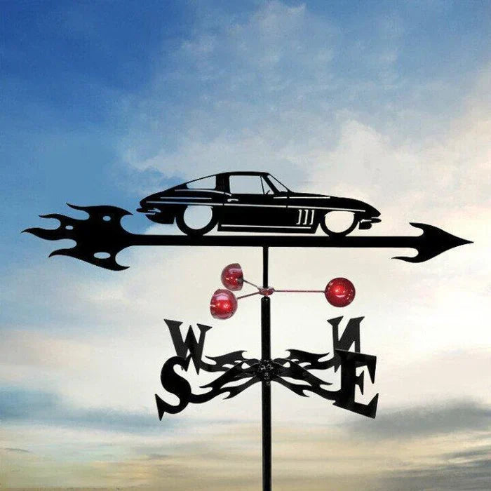 Durable Witch Weather Vane for Garden Magic