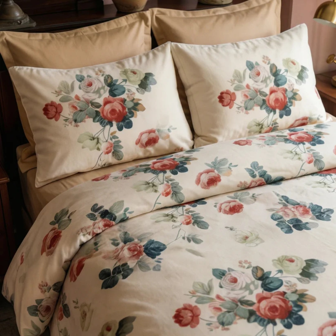 Duvet - Luxury Bedding with Lemon Tree Print