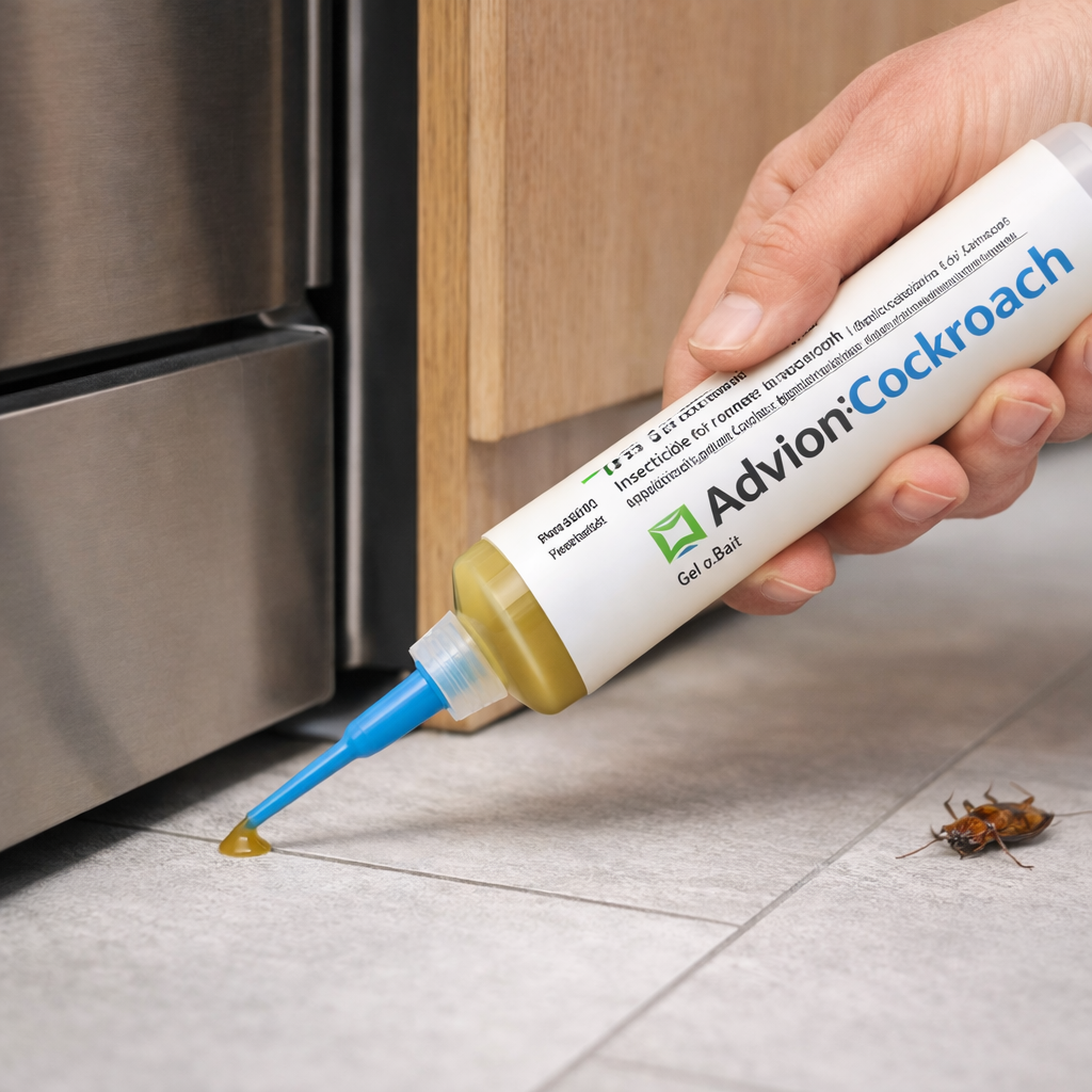 Effective Indoor Cockroach Control Gel Syringe for Pest Elimination