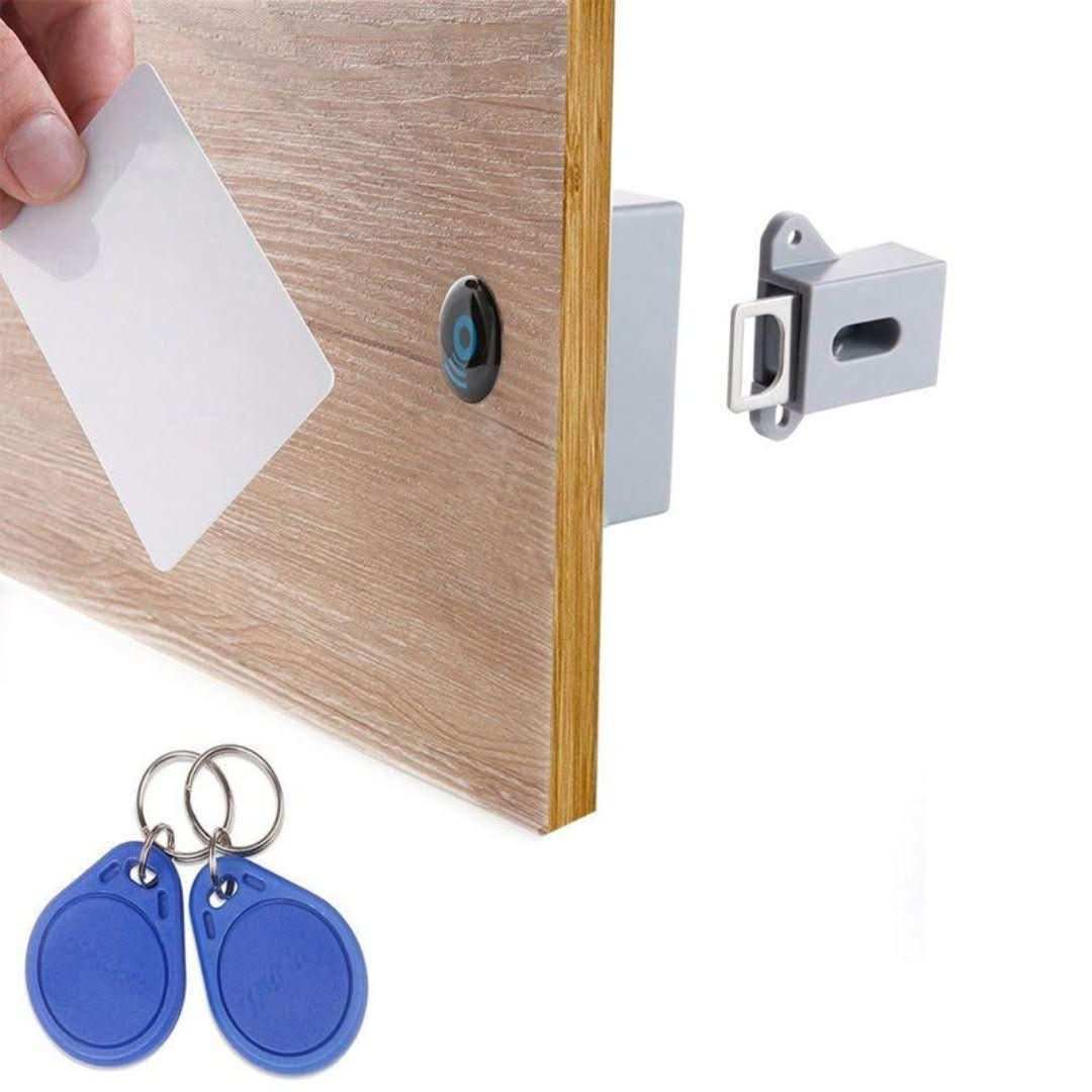 Electronic Drawer Lock with Invisible Sensor Control