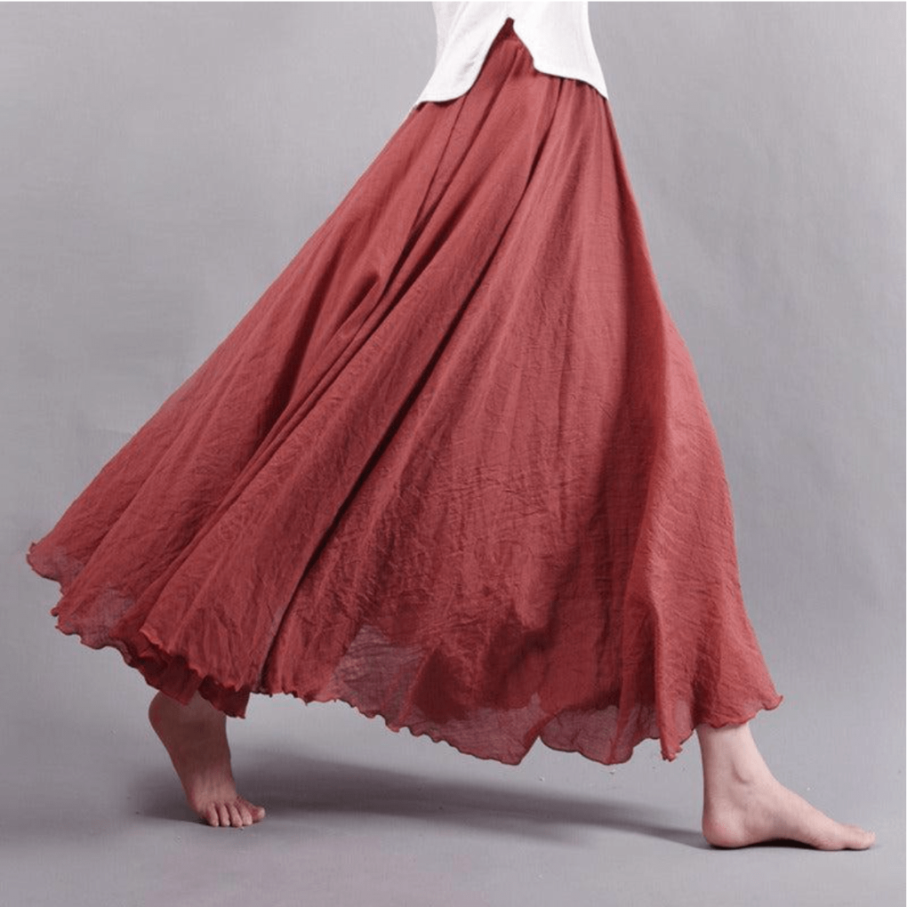 Elegant Bohemian Maxi Skirt - Magna