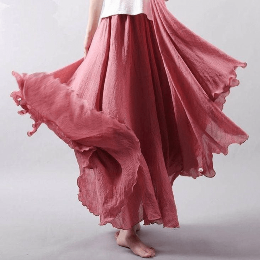 Elegant Bohemian Maxi Skirt - Magna