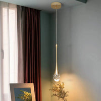 Elegant Glass Pendant Light for a Cozy Atmosphere – Warm Light
