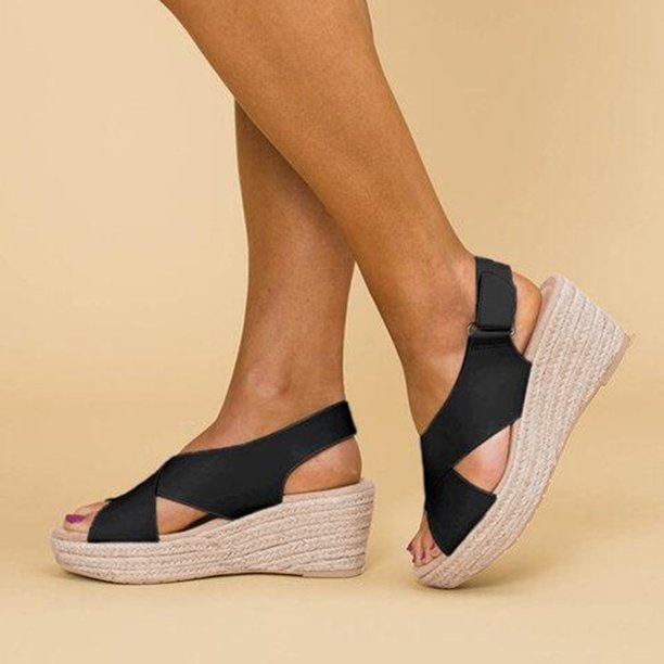 Ergonomic Platform Sandals
