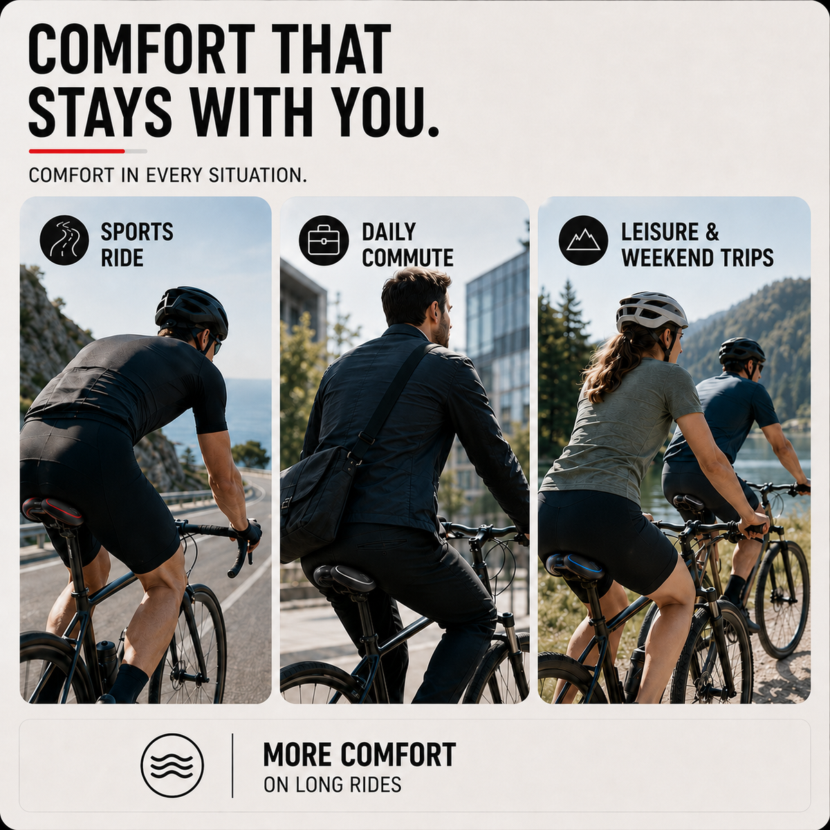 Ergonomic Time Trial Saddle
