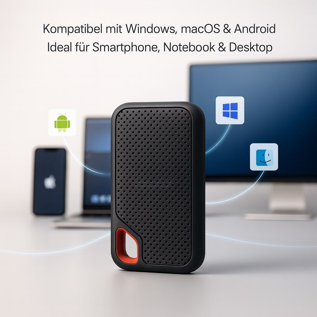 External SSD Hard Drive with 2 TB Storage