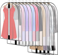 Extra Long Garment Bag — Dress Cover with Durable Zipper