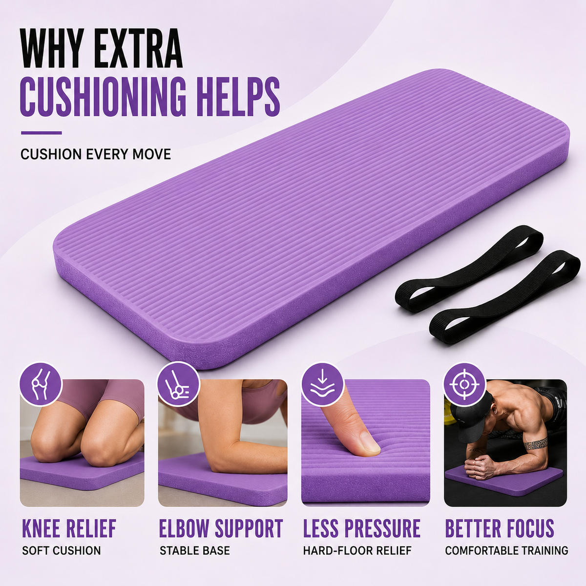 Extra Thick Exercise Knee Pad
