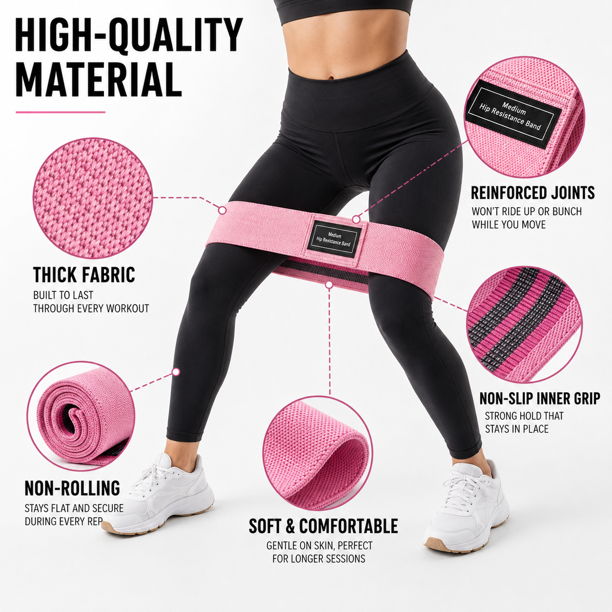 Fabric Resistance Loop Bands