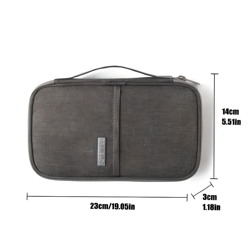 Family Passport Wallet with RFID Blocking