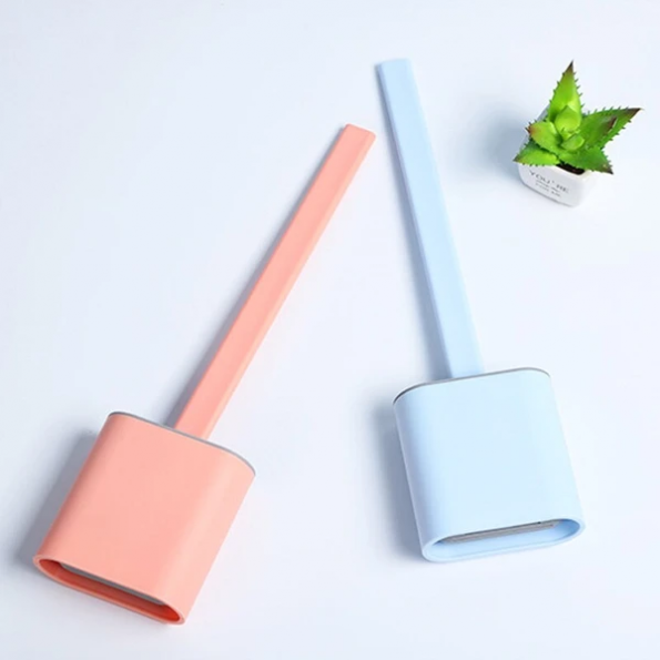 Flexible Silicone Toilet Brush with Modern Design for Hygienic and Easy Cleaning