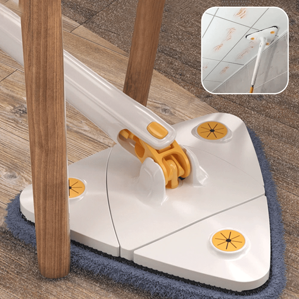 Flexible Triangular Squeeze Mop