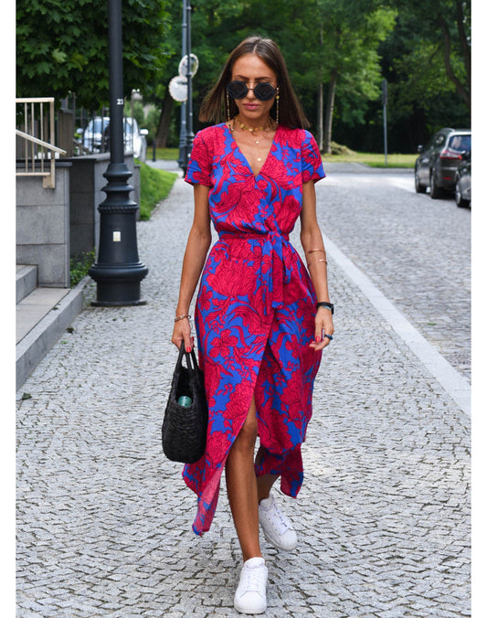 Floral Summer Maxi Dress - Linda