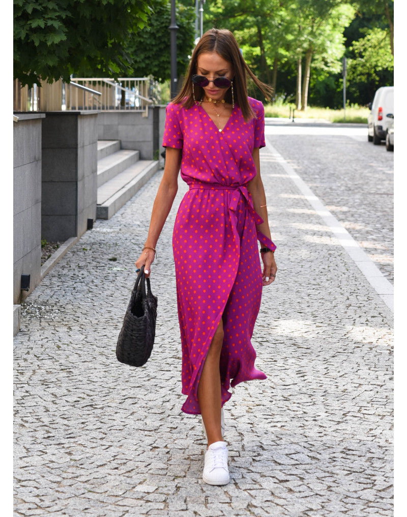 Floral Summer Maxi Dress - Linda