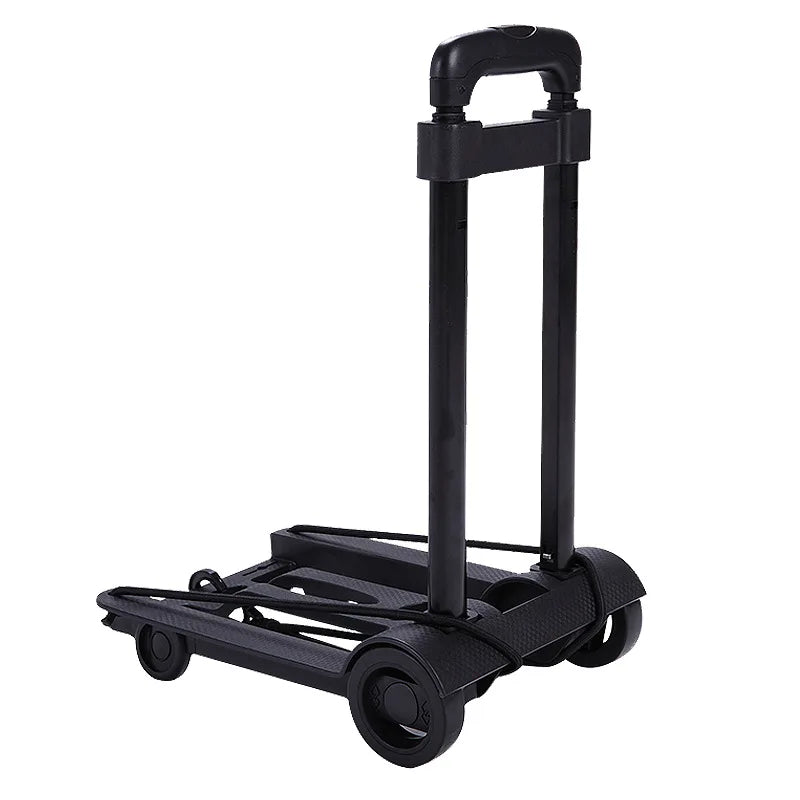 Foldable Hand Trolley with Telescopic Handle