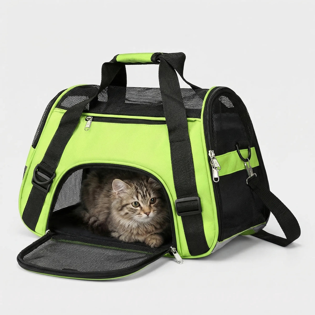 Foldable Mesh Pet Carrier Bag