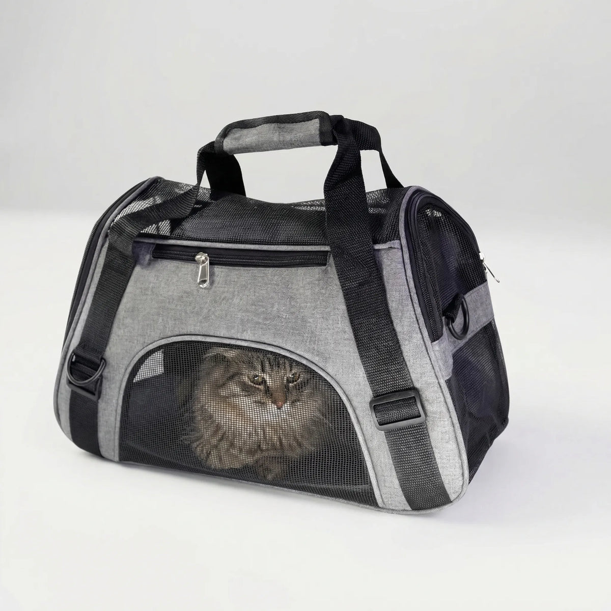 Foldable Mesh Pet Carrier Bag