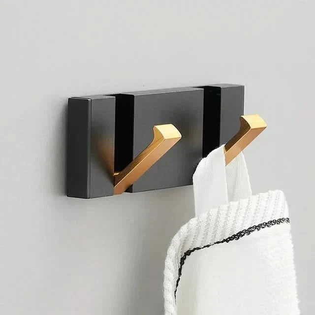 Foldable Wall Hook | Self-Adhesive or Screw Mount | Aerospace Aluminium