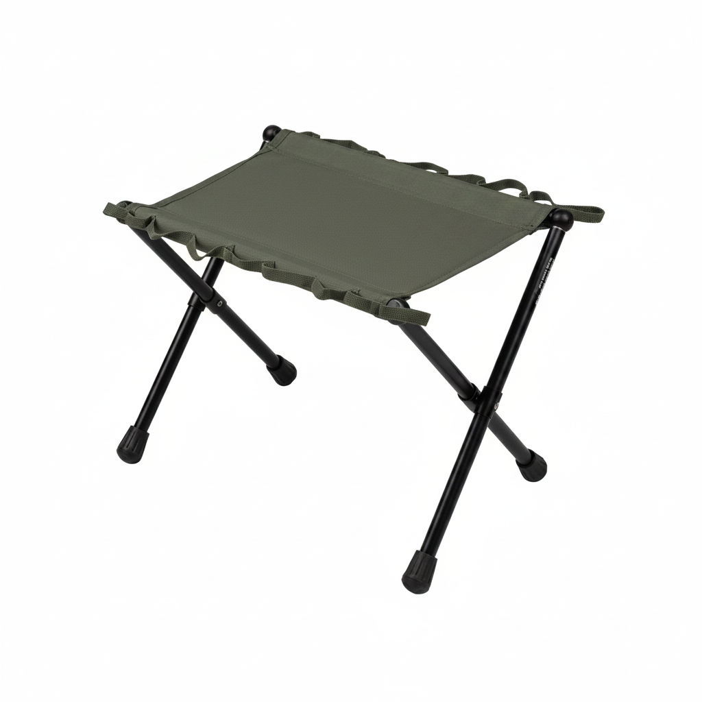 Folding Camping Stool with Aluminum Frame – Ultralight and Compact for Outdoor Use
