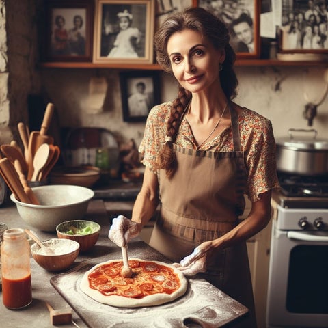 Food-Safe Pizza Peel with Sliding Mechanism