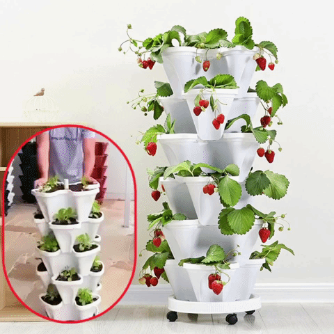 Freestanding Stackable Planters