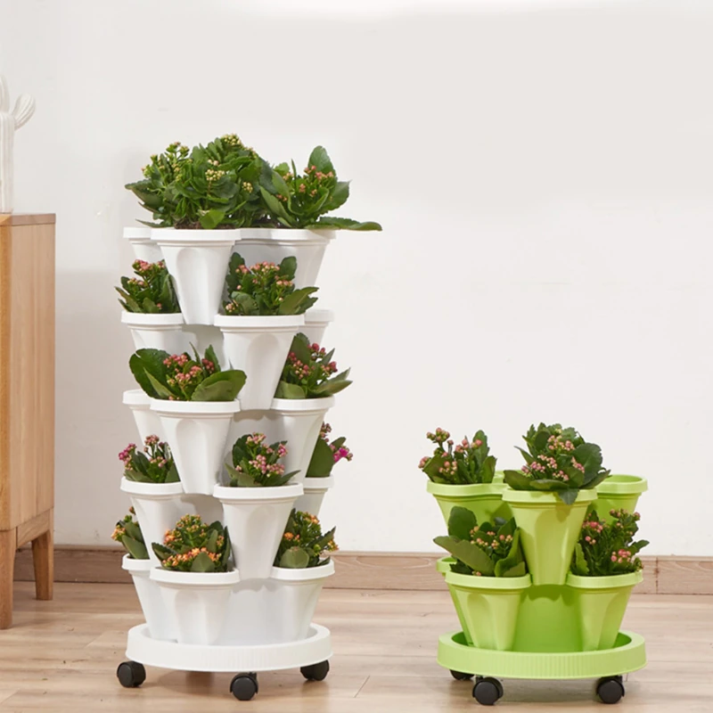 Freestanding Stackable Planters