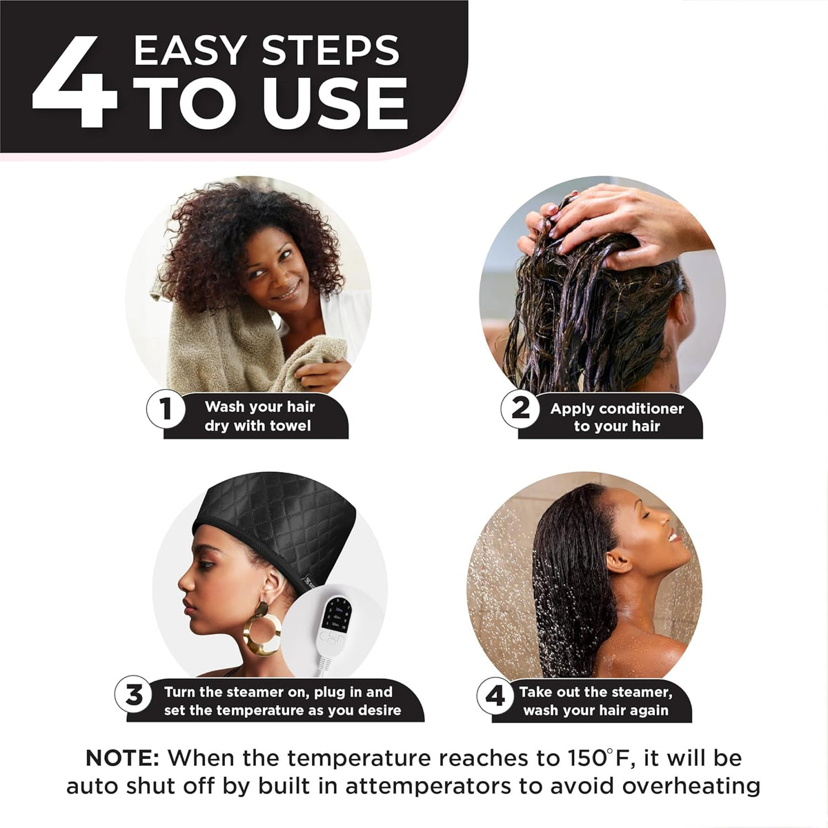 Hair Steamer for Deep Conditioning