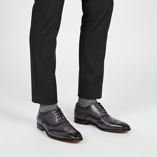 Handmade Men's Oxford Shoes - Clinton