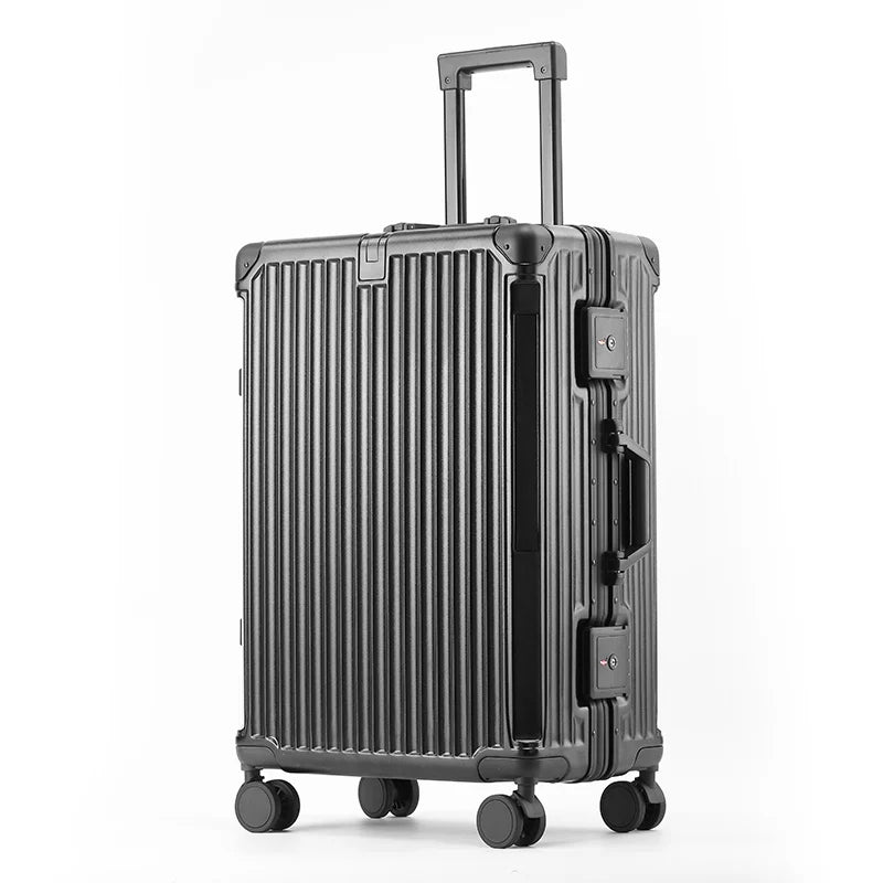 Hard Shell Suitcase with Aluminium Frame - Lightweight, Durable & TSA Approved Luggage