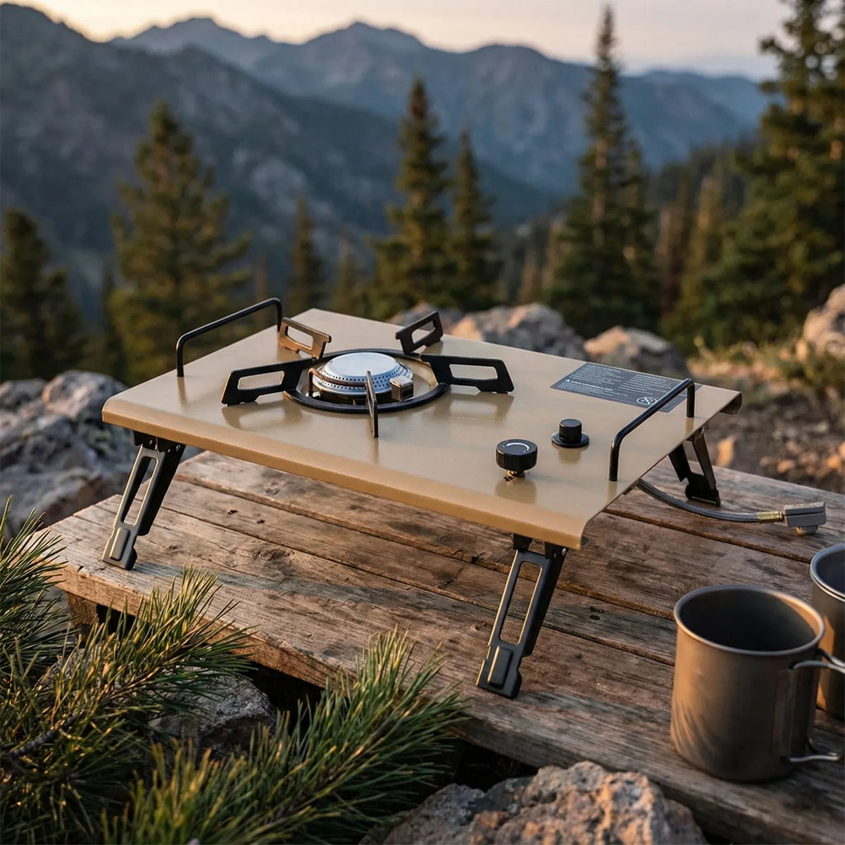 High-Power Portable Outdoor Camping Gas Stove