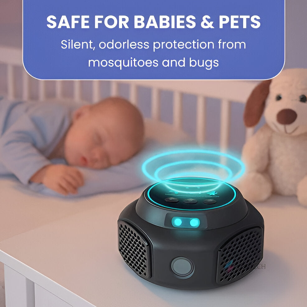 Home Ultrasonic Spider and Pest Repeller - Chemical-Free Defense