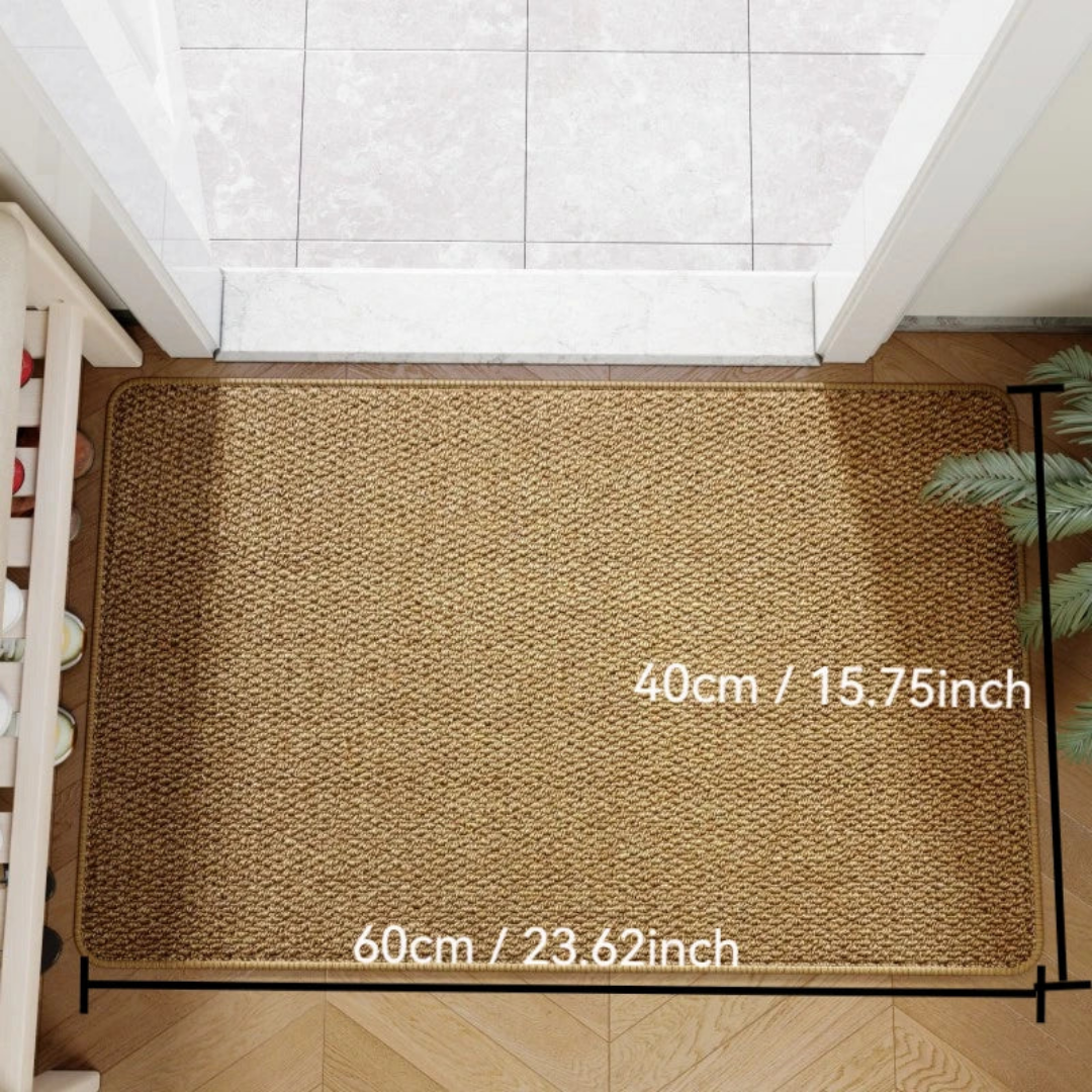Indoor and Outdoor Doormat - Natural Jute Look
