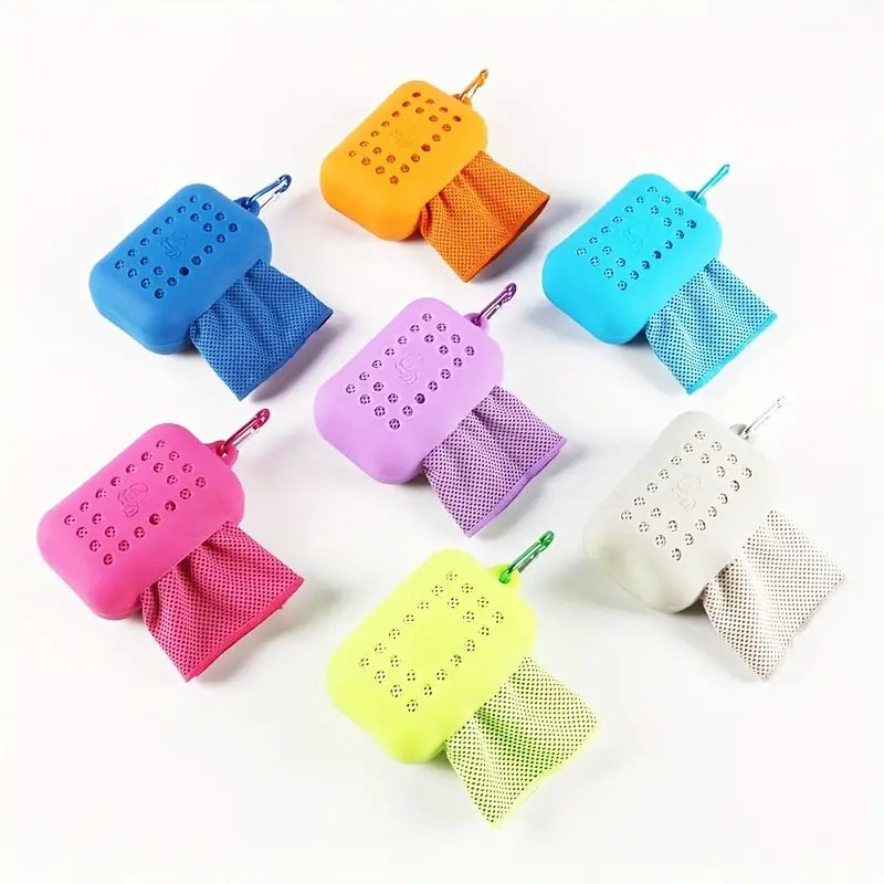 Instant Ice-Cold Towel for Travel and Camping