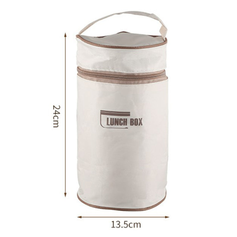Insulated Stainless Steel Lunch Box with Vacuum Seal